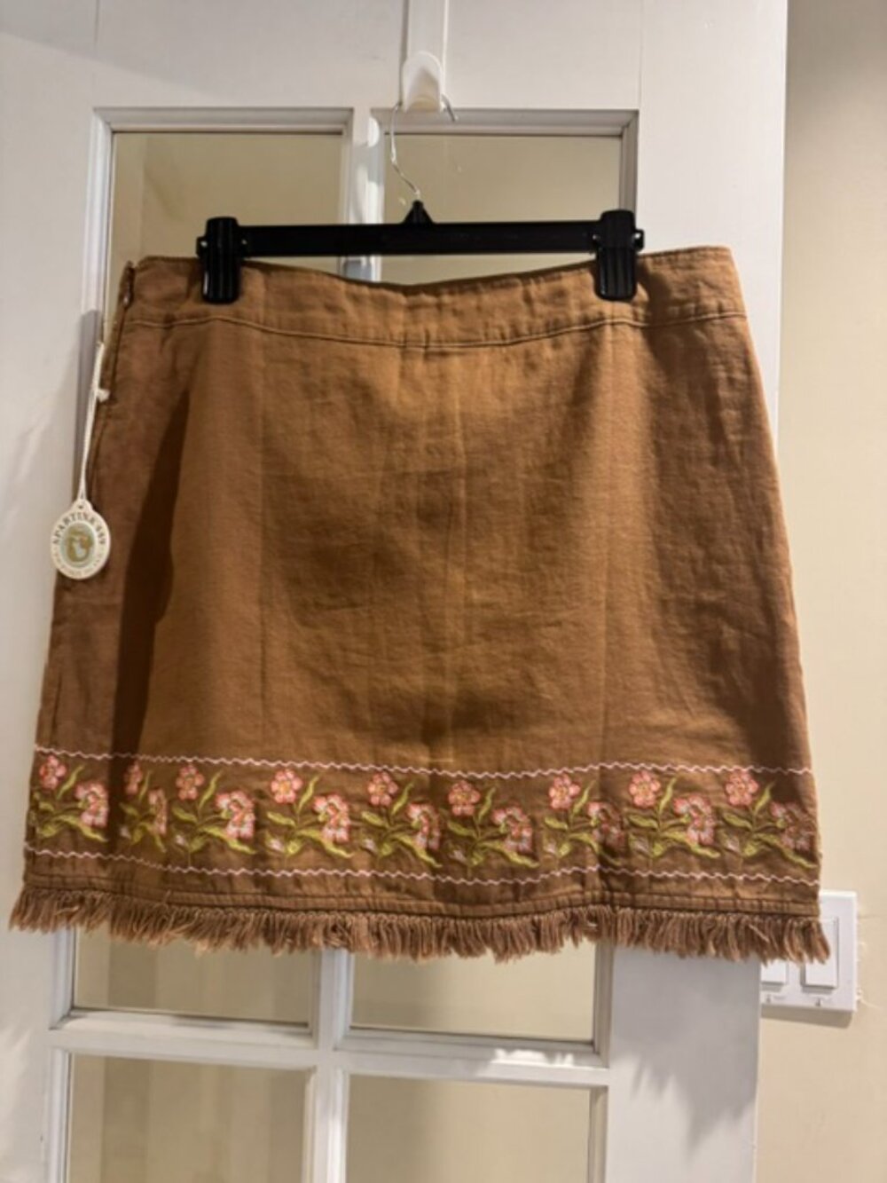 NWT Spartina 449 Octavia Skirt Jane Jardinere Embroidery Size 10 - Picture 2 of 11